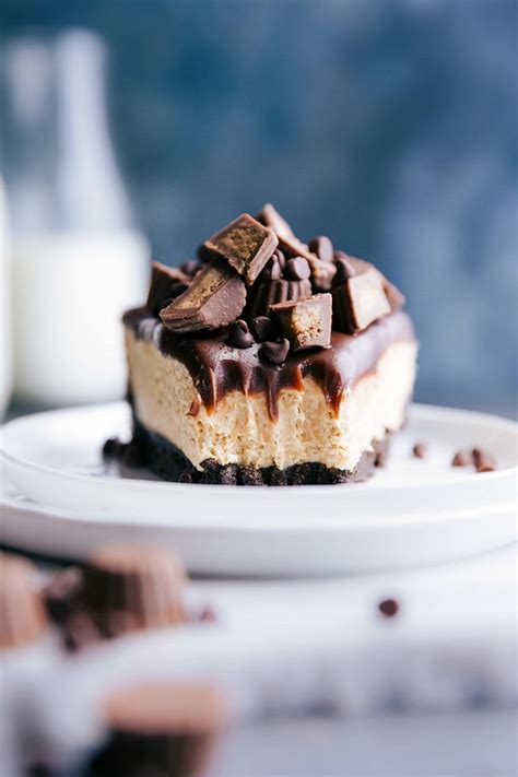 no-bake-peanut-butter-cheesecake-chelseas-messy image
