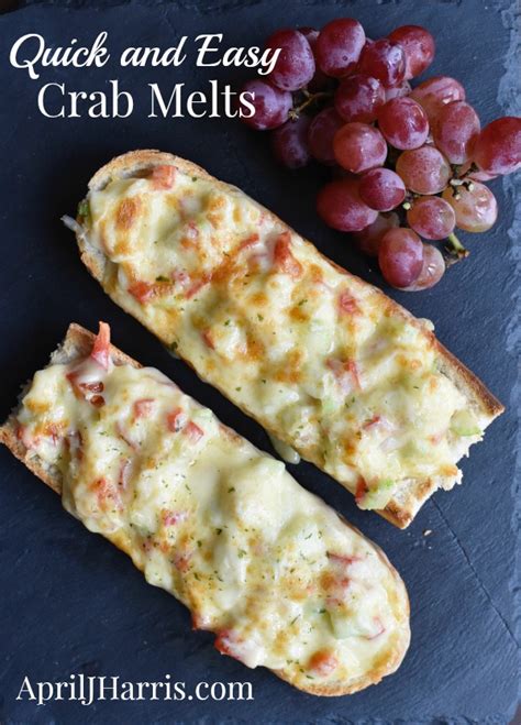 quick-and-easy-crab-melts-a-tasty-appetizer-or-light-meal image