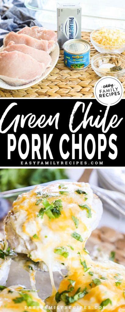 oven-baked-green-chile-pork-chops-easy-family image