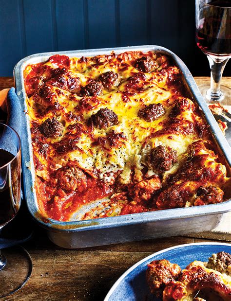 meatball-lasagne-recipe-sainsburys-magazine image
