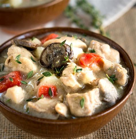 easy-creamy-chicken-stew-with-potatoes image