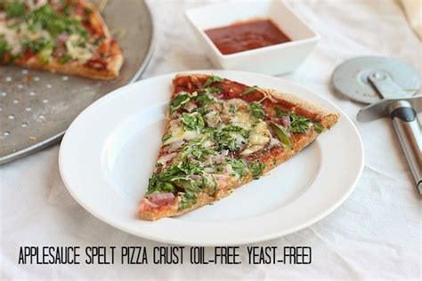 applesauce-spelt-pizza-crust-oil-free-yeast-free image