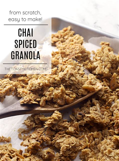 chai-spiced-granola-the-toasty-kitchen image
