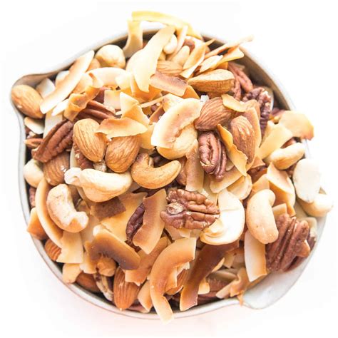 whole30-keto-nuts-coconut-trail-mix-tastes-lovely image