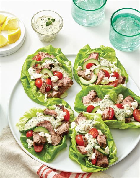 greek-lettuce-wraps-with-flank-steak-recipe-cuisine-at image