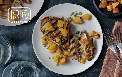 grilled-chicken-with-peach-salsa image