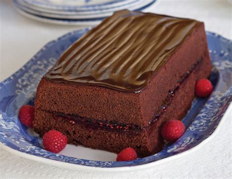 chocolate-iced-loaf-cake-with-raspberry-teatime image