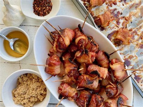 bacon-wrapped-smokies-southern-living image