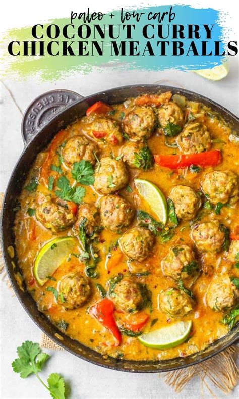 coconut-curry-chicken-meatballs-a-saucy-kitchen image