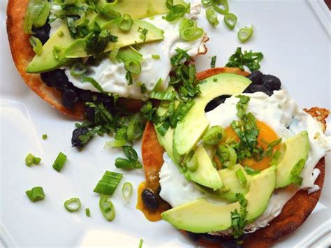 black-bean-avocado-and-egg-tostadas-recipe-serious image