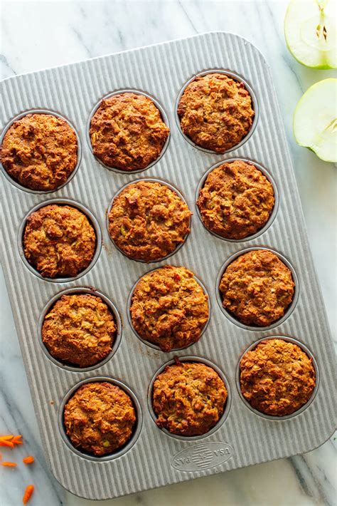 apple-carrot-superhero-muffins-recipe-cookie image