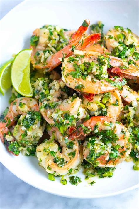 garlic-butter-shrimp-with-cilantro-and-lime-inspired image