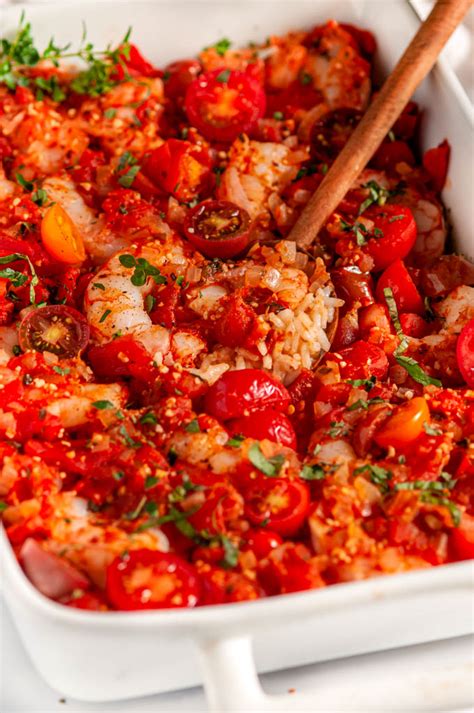 healthy-italian-shrimp-and-rice-casserole-aberdeens image