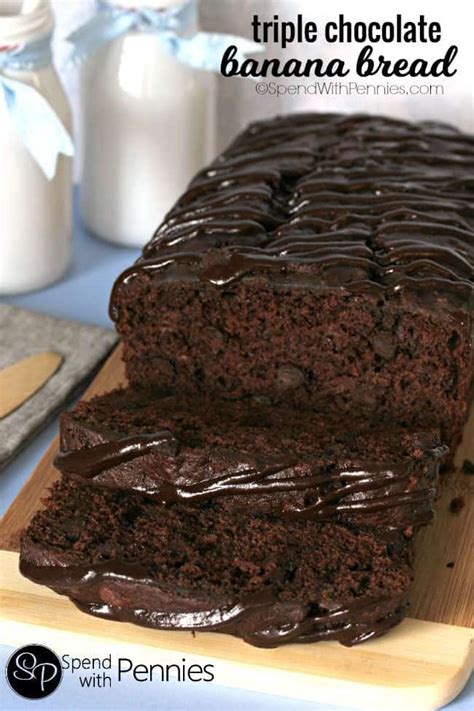 triple-chocolate-banana-bread-spend-with-pennies image