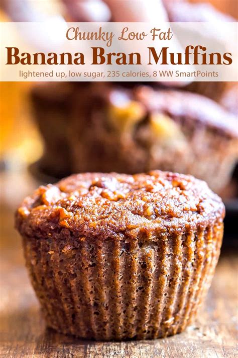 weight-watchers-low-fat-banana-bran-muffins-simple image