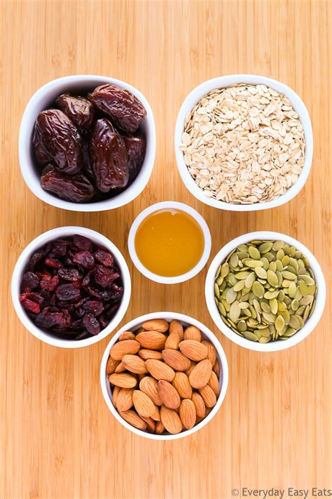 healthy-fruit-and-nut-granola-bars-easy-no-bake image