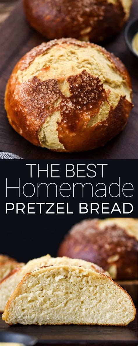 homemade-pretzel-bread-pretzel-rolls-joyfoodsunshine image