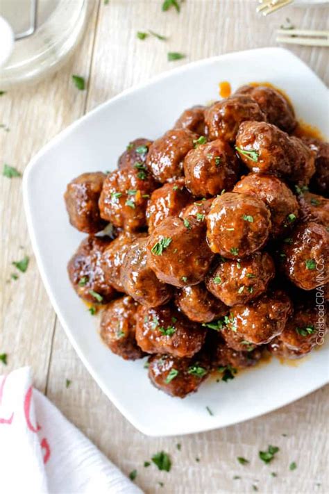 slow-cooker-honey-buffalo-meatballs-carlsbad-cravings image