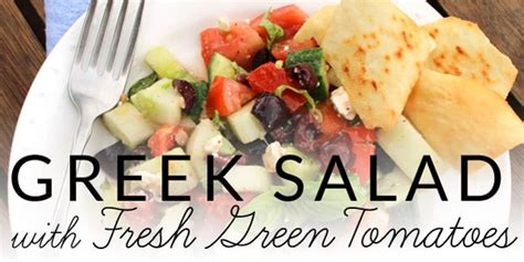greek-salad-recipe-with-fresh-green-tomatoes-bren image