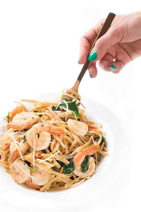 lemon-shrimp-pasta-with-arugula-the-lemon-bowl image