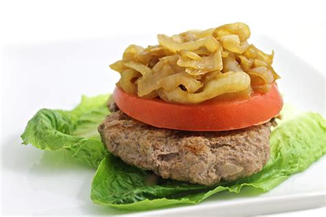 bunless-skinny-burgers-with-caramelized-onions image