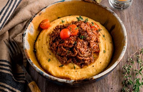 beef-with-creamy-cheese-polenta-recipe-armstrong image