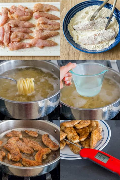 chicken-scampi-pasta-recipe-video image
