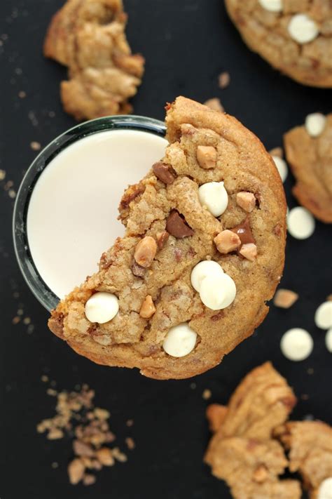 white-chocolate-toffee-brown-butter-cookies-baker image