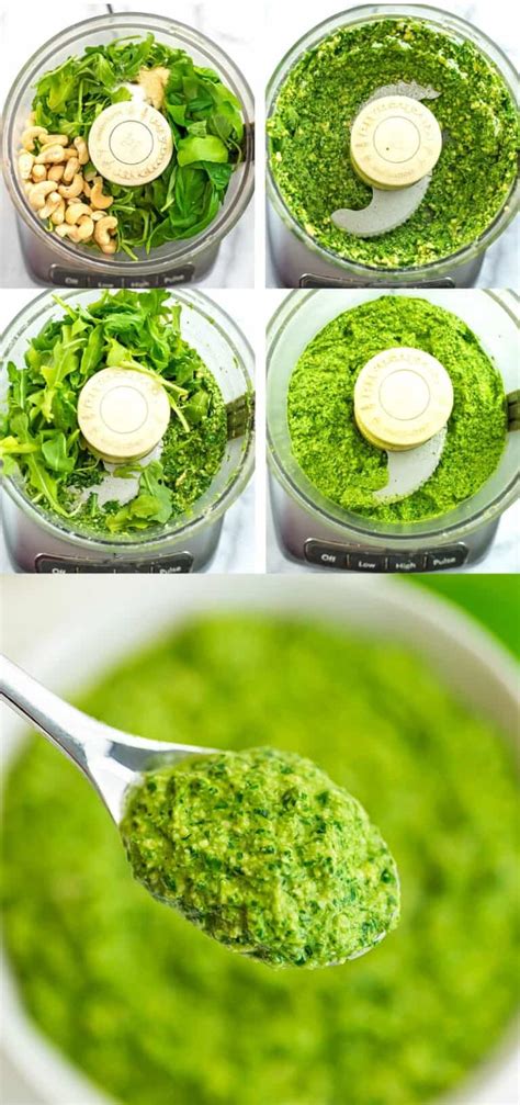 vegan-arugula-pesto-easy-to-make-ready-in-5-minutes image