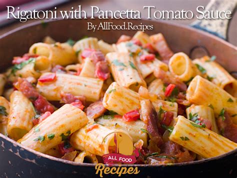 rigatoni-with-pancetta-tomato-sauce-all-food image