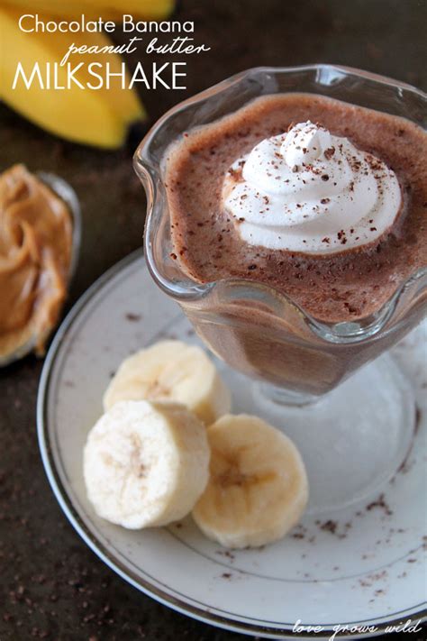 chocolate-banana-peanut-butter-milkshake-easy image