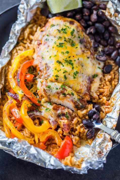 southwestern-chicken-rice-foil-packets-gimme image