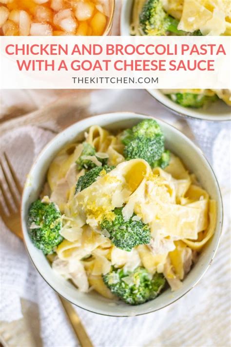 chicken-and-broccoli-pasta-with-a-goat-cheese-sauce image