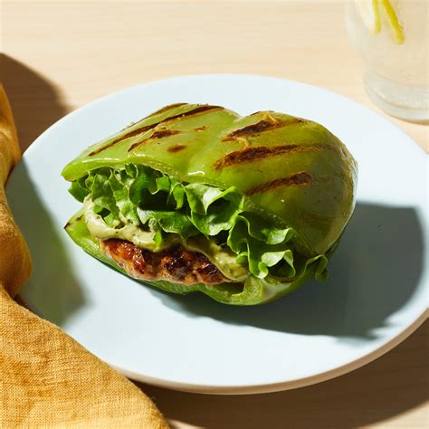 grilled-bell-pepper-bun-turkey-burgers-with image