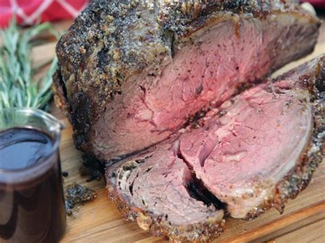 prime-rib-roast-with-red-wine-au-jus-food-network image