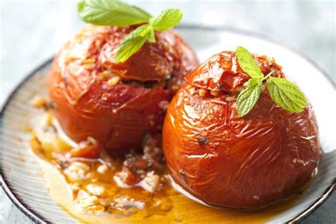 gemista-recipe-greek-stuffed-tomatoes-and-peppers image
