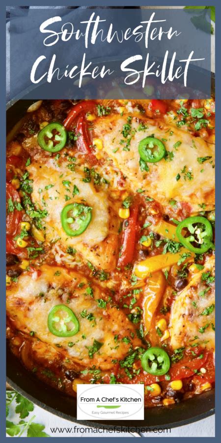 southwestern-chicken-skillet-recipe-from-a-chefs image