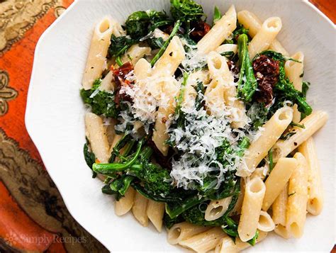 broccoli-rabe-with-pasta-and-sun-dried-tomatoes image
