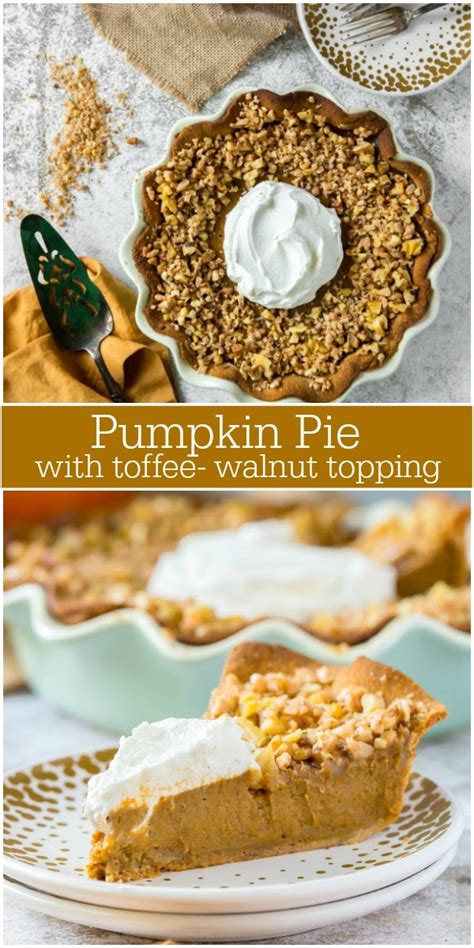 pumpkin-pie-with-toffee-walnut-topping-recipe-girl image