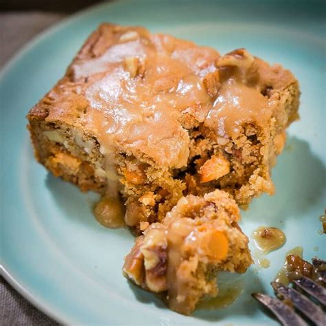 butterscotch-pecan-bars-with-brown-sugar-drizzle image
