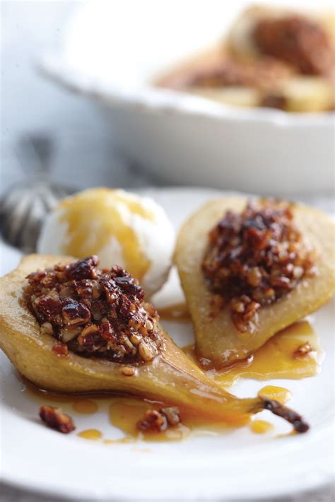 baked-pears-with-pecans-maple-syrup-kerrygold image