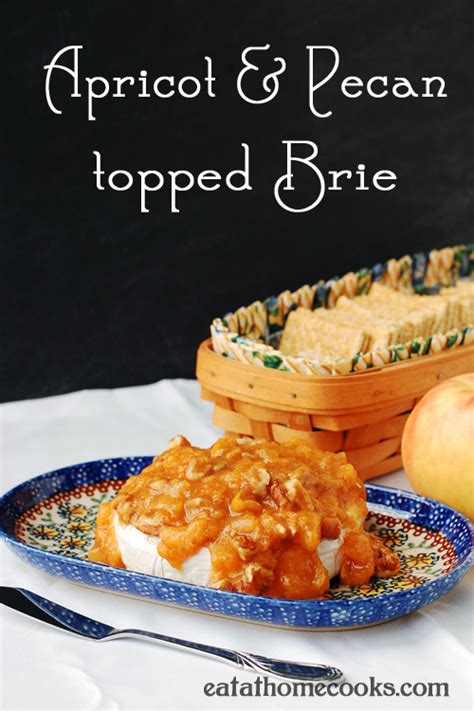 apricot-and-pecan-topped-brie-appetizer-eat-at-home image
