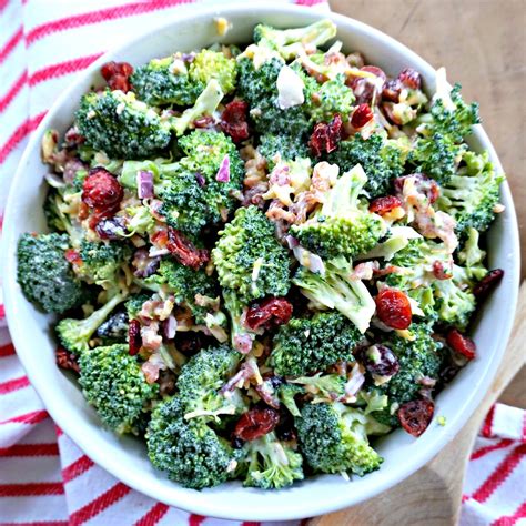 broccoli-salad-with-bacon-and-dried-cranberries image