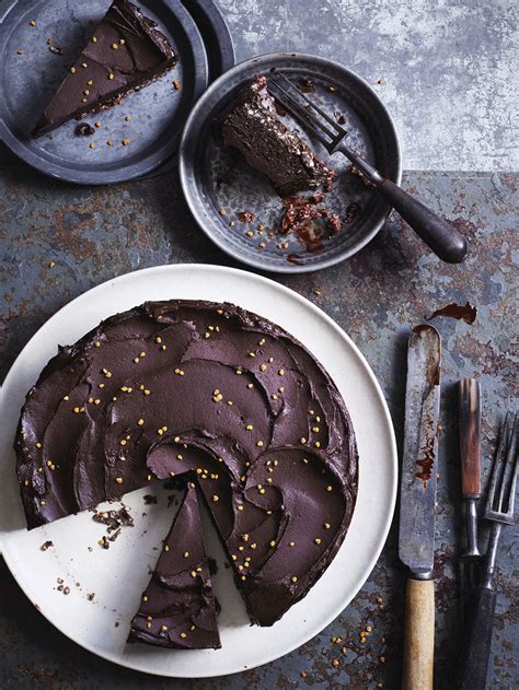 raw-chocolate-cake-recipe-jamie-magazine image