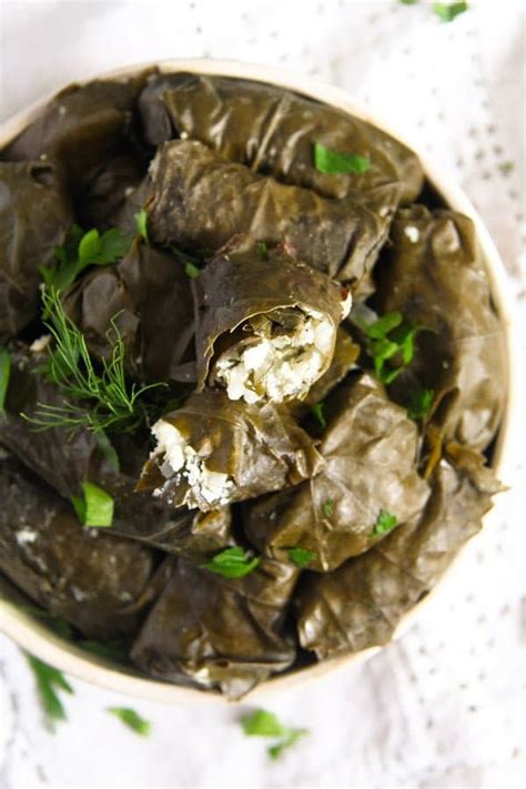 vegetarian-dolma-or-dolmades-with-rice-and-herbs image