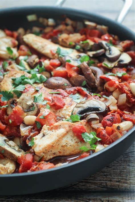 tuscan-chicken-skillet-recipe-the image