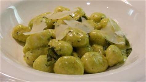 gnocchi-with-pesto-cream-sauce-no-recipe-required image