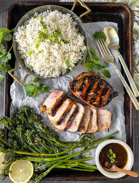 grilled-pork-chops-with-thai-honey-lime-marinade image
