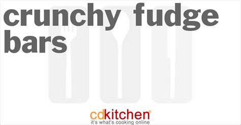 crunchy-fudge-bars-recipe-cdkitchencom image
