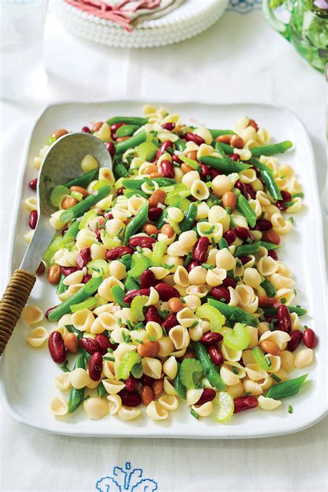 three-bean-pasta-salad-recipe-southern-living image